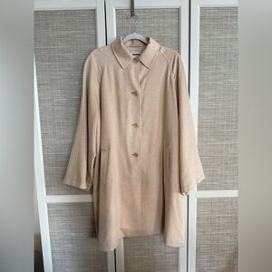 Jil Sander 100% Camel Hair Coat